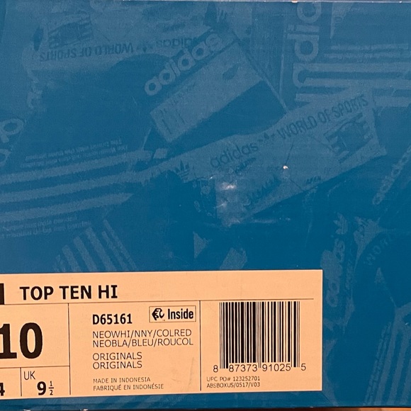 Adidas Top Ten Hi size 10 - Picture 5 of 11